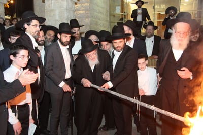 הגרמ"צ ברגמן בהדלקה