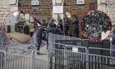הכניסה לציון, הציון והעימותים