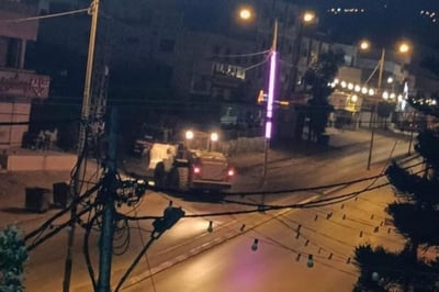 כוחות צה"ל בחווארה, אמש