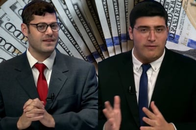 מגישי 'הכלכלית', רפאל כהן ומשה מנס