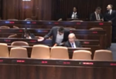 כשנתניהו החמיא למלכיאלי: "משתפר". צפו