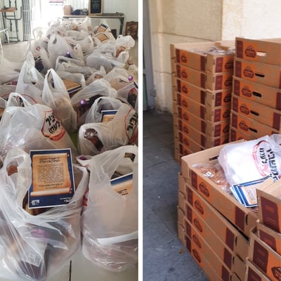 משפחות האברכים ביקשו להודות באמצעות ארגון 'חנינא בני' לאלפי התורמים