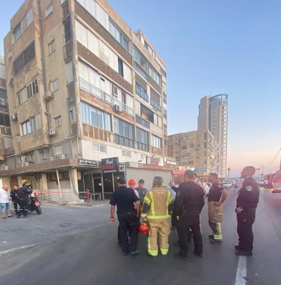 פינוי המבנה בבת ים