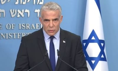 יאיר לפיד, הערב
