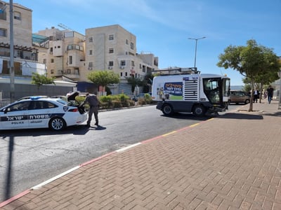 זירת התאונה