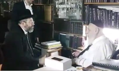 כשחכם שלום סיפר לרב הראשי  על השיעור ששמע  ממרן זצ"ל