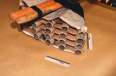 כוורת זיקוקים בה עשו שימוש הפורעים