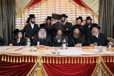 שמחת הבר מצווה לבן האדמו"ר מקליוולנד | תיעוד