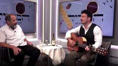זלמן שטוב לצד נועם ארנון