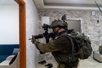 14 מבוקשים נעצרו: ירי לעבר עמדת צה"ל ליד שכם