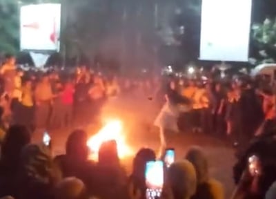 המהומות באיראן, אתמול