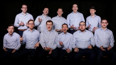 להקת Y-studs במחרוזת לימים הנוראים