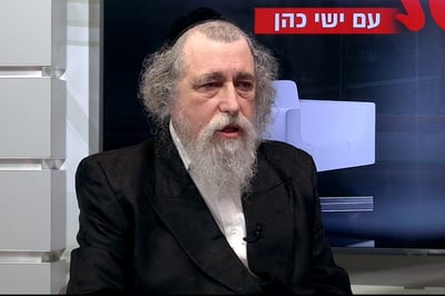 הרב יצחק שפירא חושף את המו"מ שניהל עם יאיר לפיד