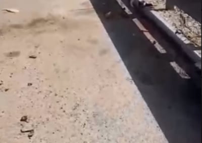 המשטרה חוקרת: מי הניח ברזלים על הכביש ופינצ'ר רכבים?