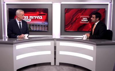 הערב ב'כיכר השבת': ריאיון מיוחד עם שר הביטחון בני גנץ