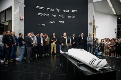 הלוויתו של שלום סופר הי"ד
