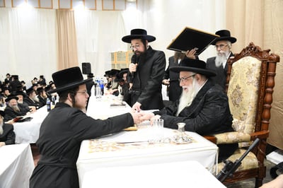 בצאנז ערכו מעמד 'ושננתם' לבחורים המצטיינים