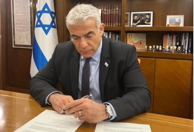 ראש הממשלה לפיד, היום