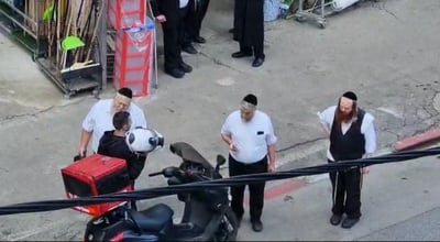 התגרה הבוקר בחיפה