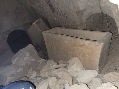 כך התגלה אתר העתיקות ההיסטורי בפשיטת משטרה