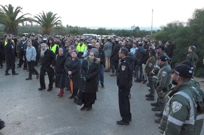 תם מסע הלווית הרב חיים דרוקמן זצ"ל; המשטרה מסכמת
