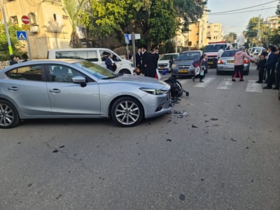 זירת התאונה