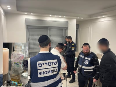 פורץ סדרתי נתפס על חם בתוך דירת מגורים | תיעוד