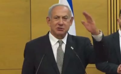 ראש הממשלה נתניהו: "אנחנו עומדים מאוחדים מול צונאמי של ספינים"