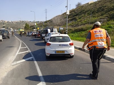 זירת הפיגוע