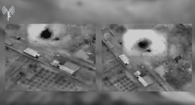 לילה סוער בדרום: צה"ל תקף פעמיים אתרים של ארגון הטרור חמאס