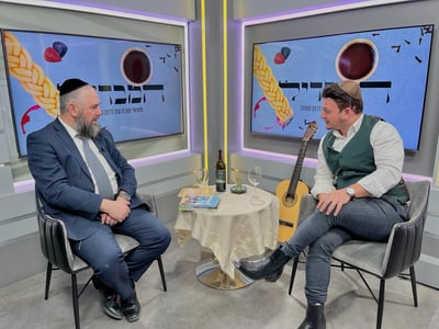 הרב אבנר קוואס לצד זלמן שטוב