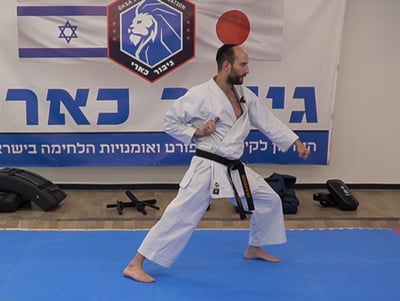 פרק 9  • קאטה חלק 2 - רצף תרגילים עם המאמן בן אלהרר