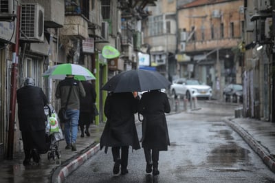 החורף בירושלים