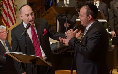 נתנאל הרשטיק וצבי וייס בדואט: "אדון עולם"
