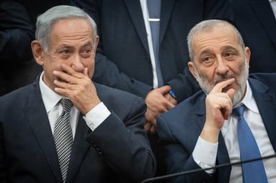 דרעי לצד נתניהו, בחודש האחרון