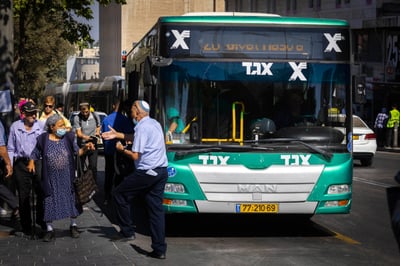 תחבורה ציבורית. אילוסטרציה