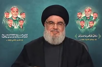 נסראללה מרוצה מהמחאה: "מלחמת אזרחים מתקרבת"