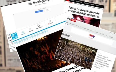הדיווחים בעולם כולו