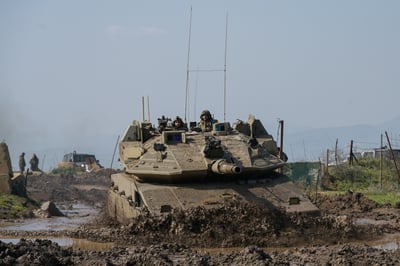 כוחות צה"ל בדרום רמת הגולן.