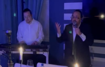 ליפא שמלצר התפלל בשירה לרפואתו של האדמו"ר מבעלזא