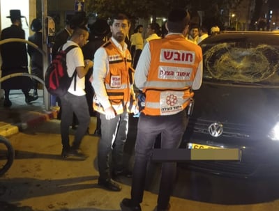 זירת התאונה, הלילה