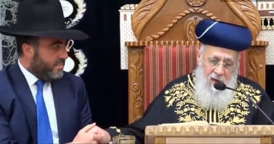 הראשון לציון הגר"י יוסף לשר הפנים משה ארבל: "מינוי זמני"