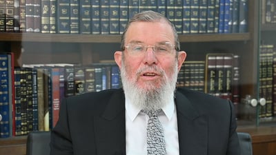 פרשת בהר-בחוקותי: הוורט של הגאון רבי קלמן בר