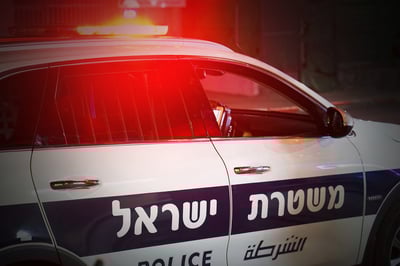 ניידת משטרה. אילוסטרציה