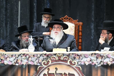 מעמד סיום הש"ס של נבחני כולל ש"ס | צפו בתיעוד