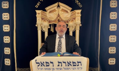 הרב שלמה זביחי בפרסית על 'קרח' • צפו 