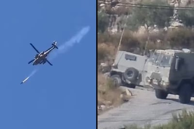 הרכב הממוגן והירי ממסוק הקרב
