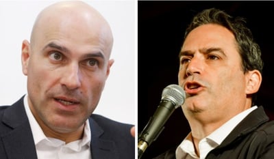 בכר (מימין) ונוה | ארכיון