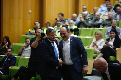 השר לביטחון פנים, באירוע הענקת תעודות ההוקרה