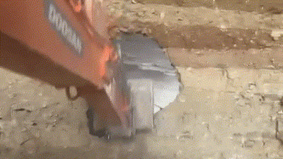 צפו: כך נפרצה מנהרת הרכבת לנמל המפרץ בחיפה